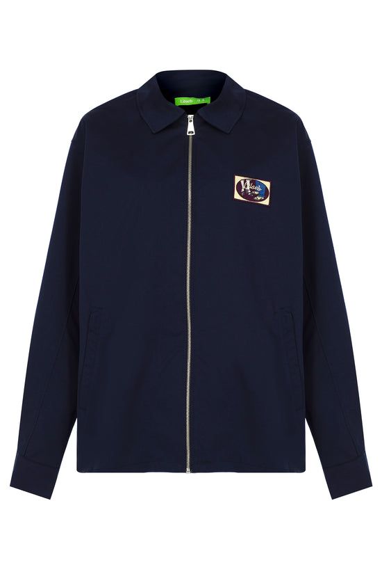 NAVY ZIP JACKET