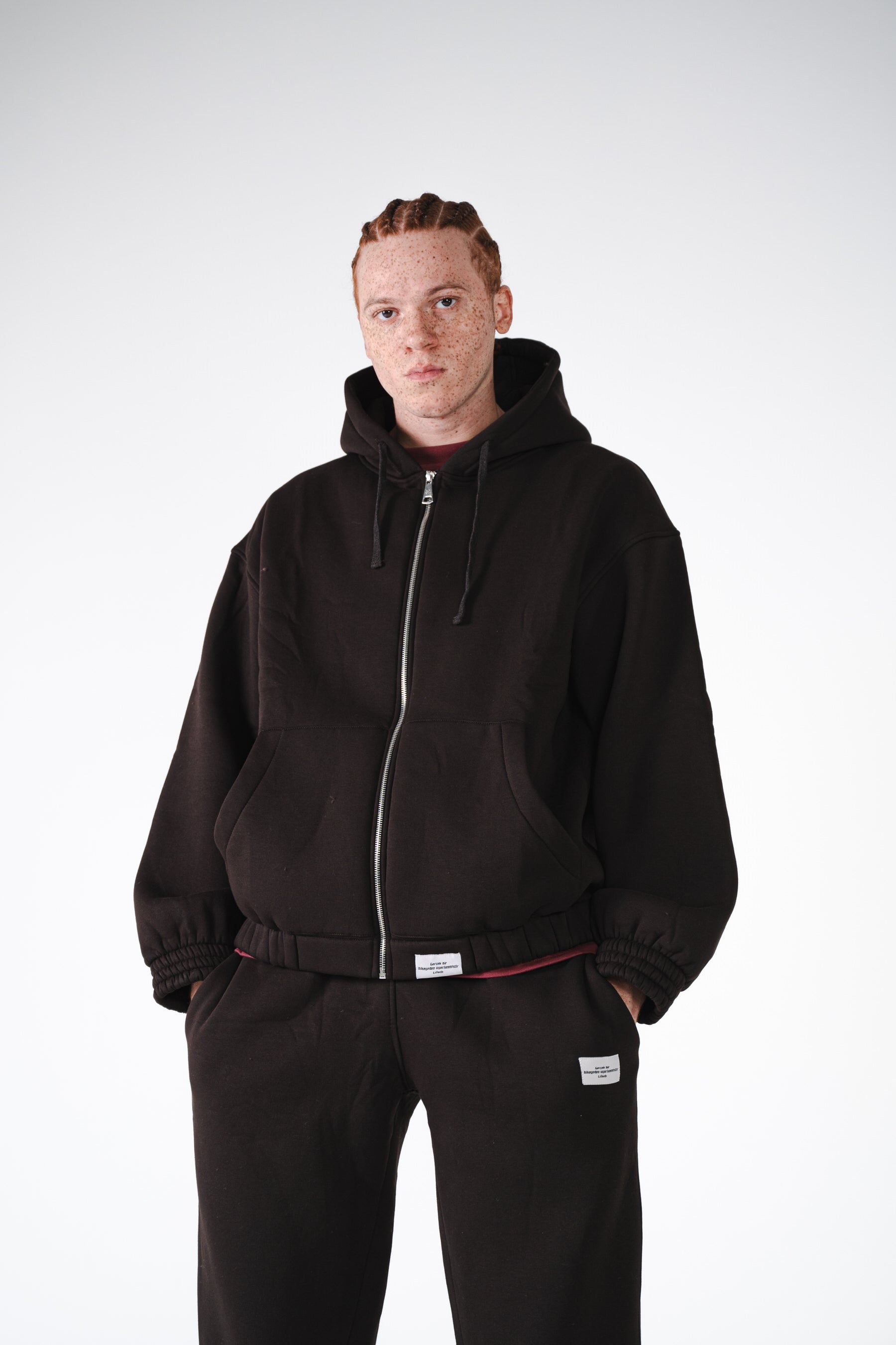 CHOCO ZIP-UP HOODIE